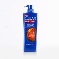 CLEAR SHAMPOO 2X1 FOR MEN HAIR FALL DEFENSE 700ml