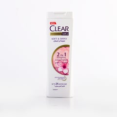 CLEAR SHAMPOO 2X1 SOFT & SHINY 200ml