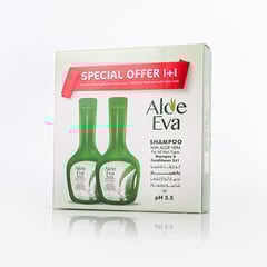 EVA SHAMPOO ALOE VERA 2X1 (1+1FREE)2X320ML