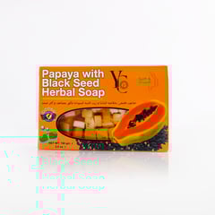 PAPAYA SOAP 4x1 PURE HERBAL 100gm YC