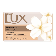 لوكس، صابونة، لبشرة متألقة، بالياسمين والفيتامينات - 70 جم
