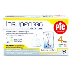 Pic insulin Syringe 1 ml 30G*8 mm (100 Pieces) 