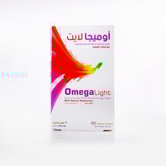 OMEGA LIGHT 60 GELATIN CANDIES